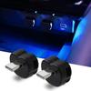 CARVANTA USB-лампа Type-C, Автомобильная лампа, 8 цветов, Светодиодная, RGB-подсветка, Переключение направления света,
