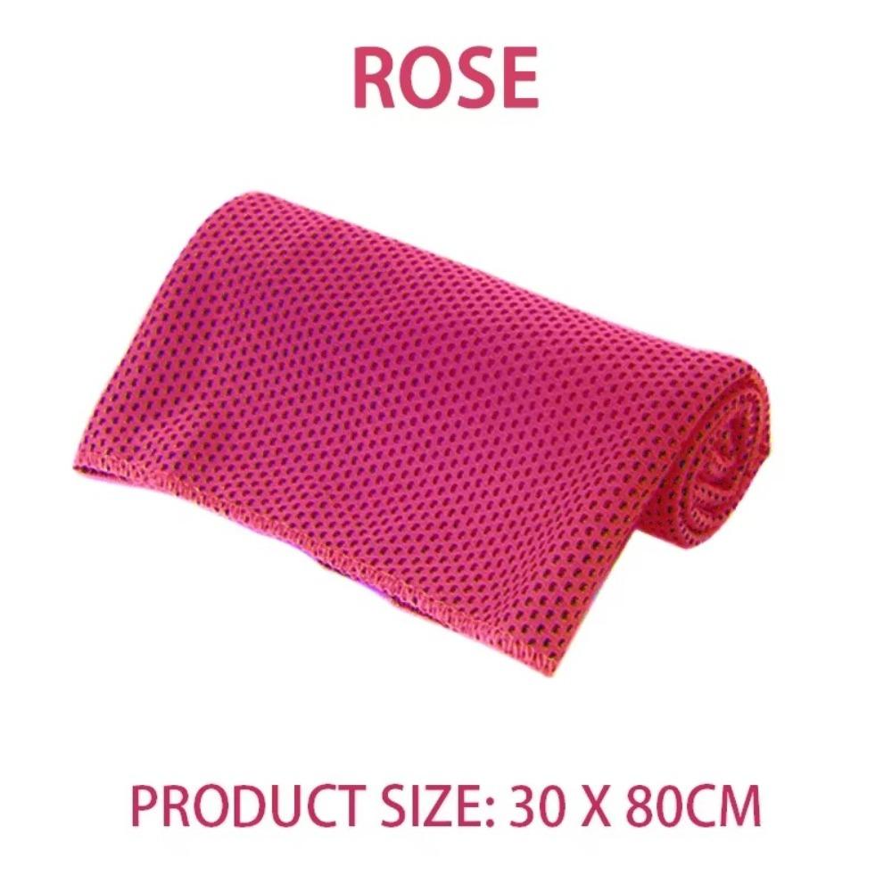 Ultra Soft Cooling Towel Lightweight Multiple Colors Microfiber Towel Instant Cooling Quick Dry Towel Gym Swimming Yoga Beach