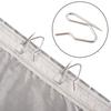 60pcs Heavy Duty Metal Curtain Hook Rustproof Drapery Pin Multipurpose Curtain Pin for Pinches Pleat Curtains In Homes