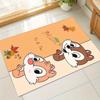 1pc. Cute Chipmunk Autumn Theme Rug - Perfect for Home Decor, Office Carpet, Chair Cover, Outdoor Mat, Gift Ideaz049011