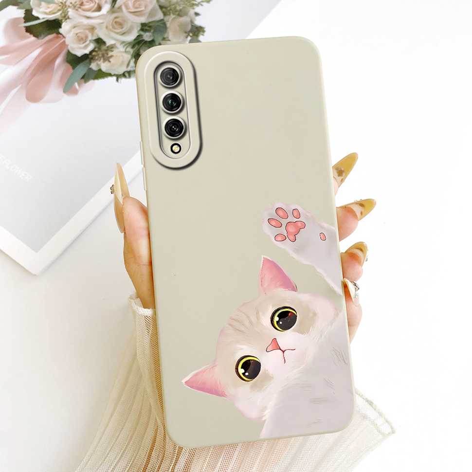 Чехол для Huawei Y9s Стильный Красивый Цветочный Чехол для Девочек Мягкий Силиконовый Чехол для Huawei Y9s Y 9s STK-L21 STK-LX3 STK-L22 Задняя Крышка