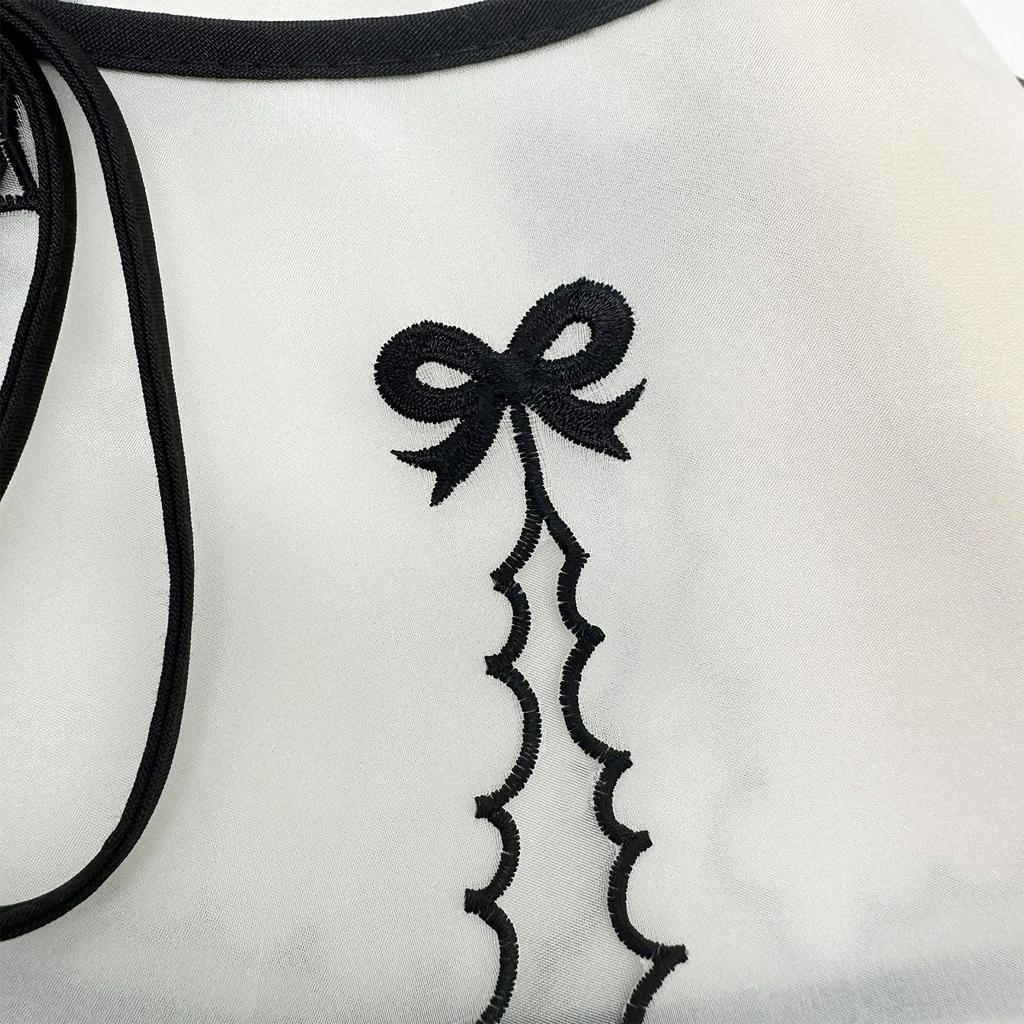 False Collar Detachable Blouses False Collar Half Shirts Collar Little Shawl Top Elegant for Womens Girls