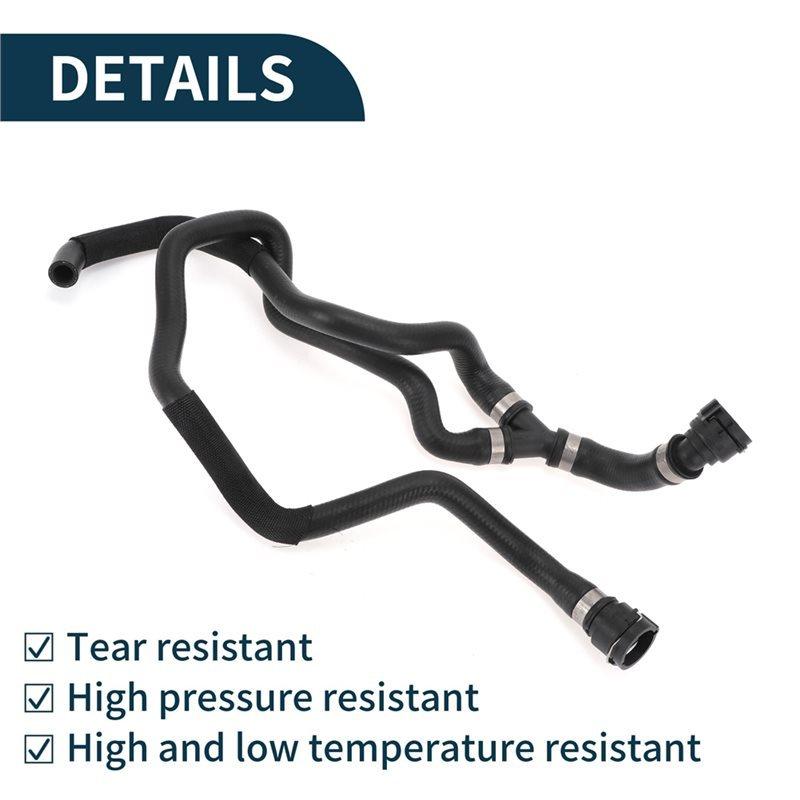 For Volvo S60 2009 2011- XC60 2010- Rubber Engine Radiator Hose Part Numbers 31410826 31474850