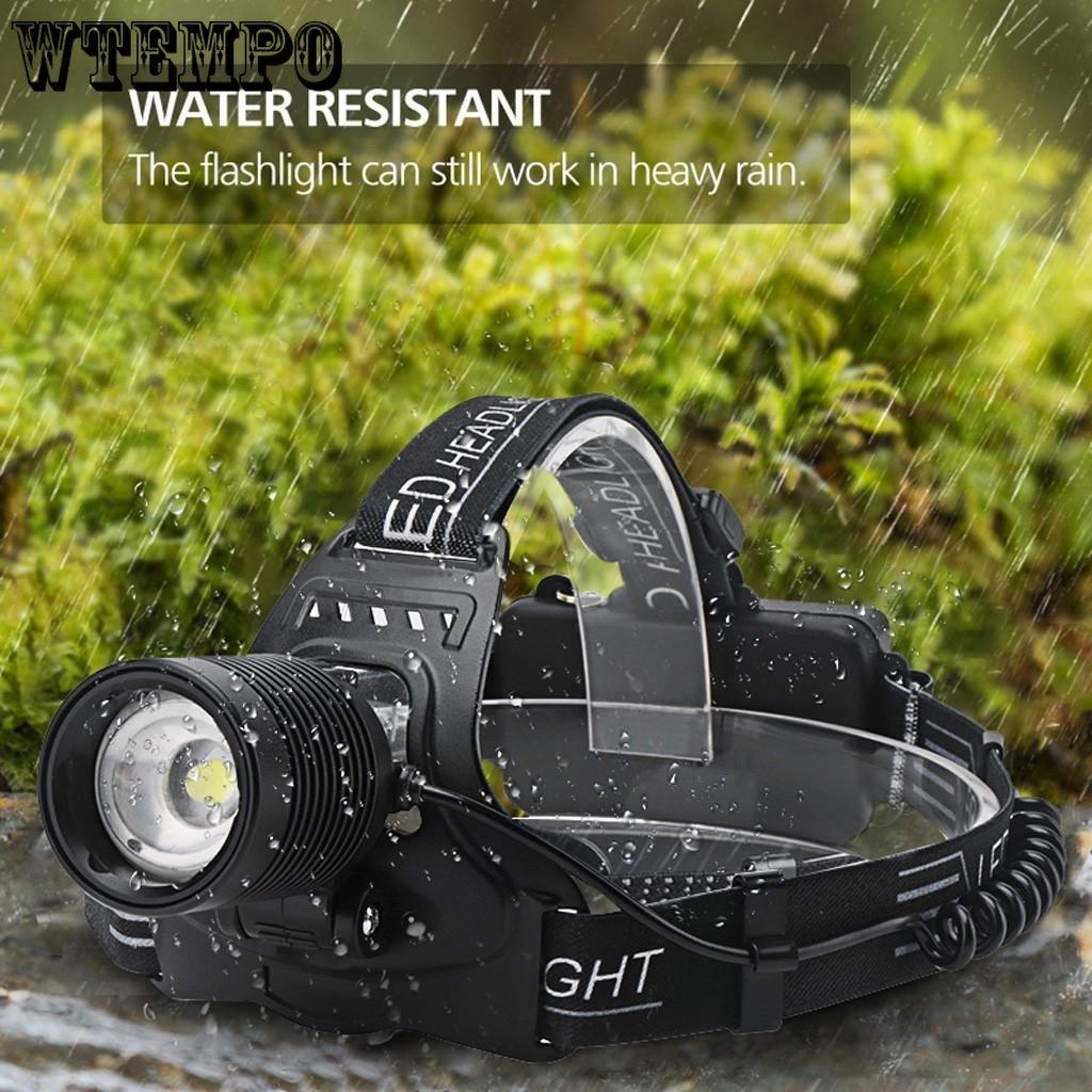 Налобный фонарь ST-XHP70 светодиодный перезаряжаемый фонарик с зумом 18650 Light