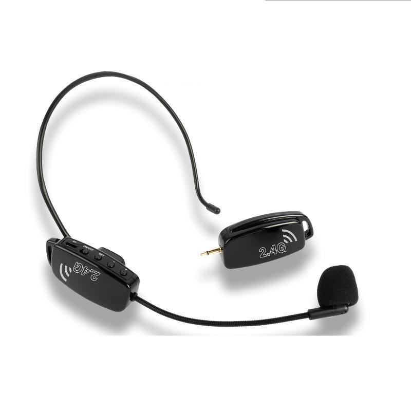 2.4G Wireless Headset with Ear-Hook Microphone and Speaker