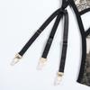 Women's See-Through Mesh Embroidery Bra Set Sexy Lingerie Underwire Bra Garter Belt Thong Suit