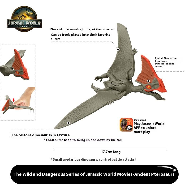В наличии Mattel Мир Юрского периода: Rebirth 4 Фигурка Спинозавра Модель Имитация Модель Динозавра Игрушки Детский Подарок на День Рождения