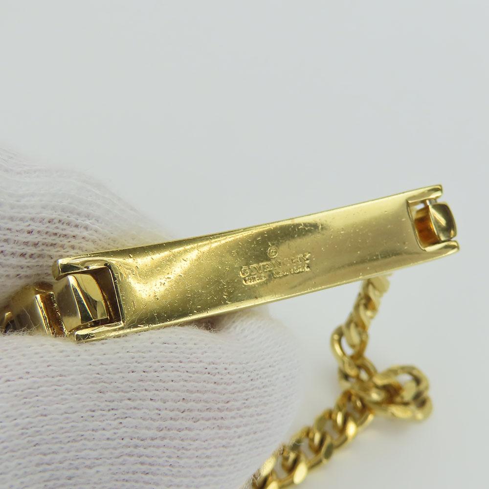 Used Givenchy bracelet metal 19.4g gold plating