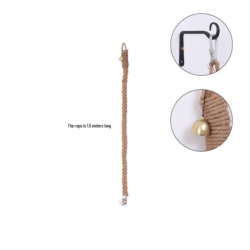 Всесезонное износостойкое дерево для кошек с утолщенным сизалевым канатом и когтеточкой