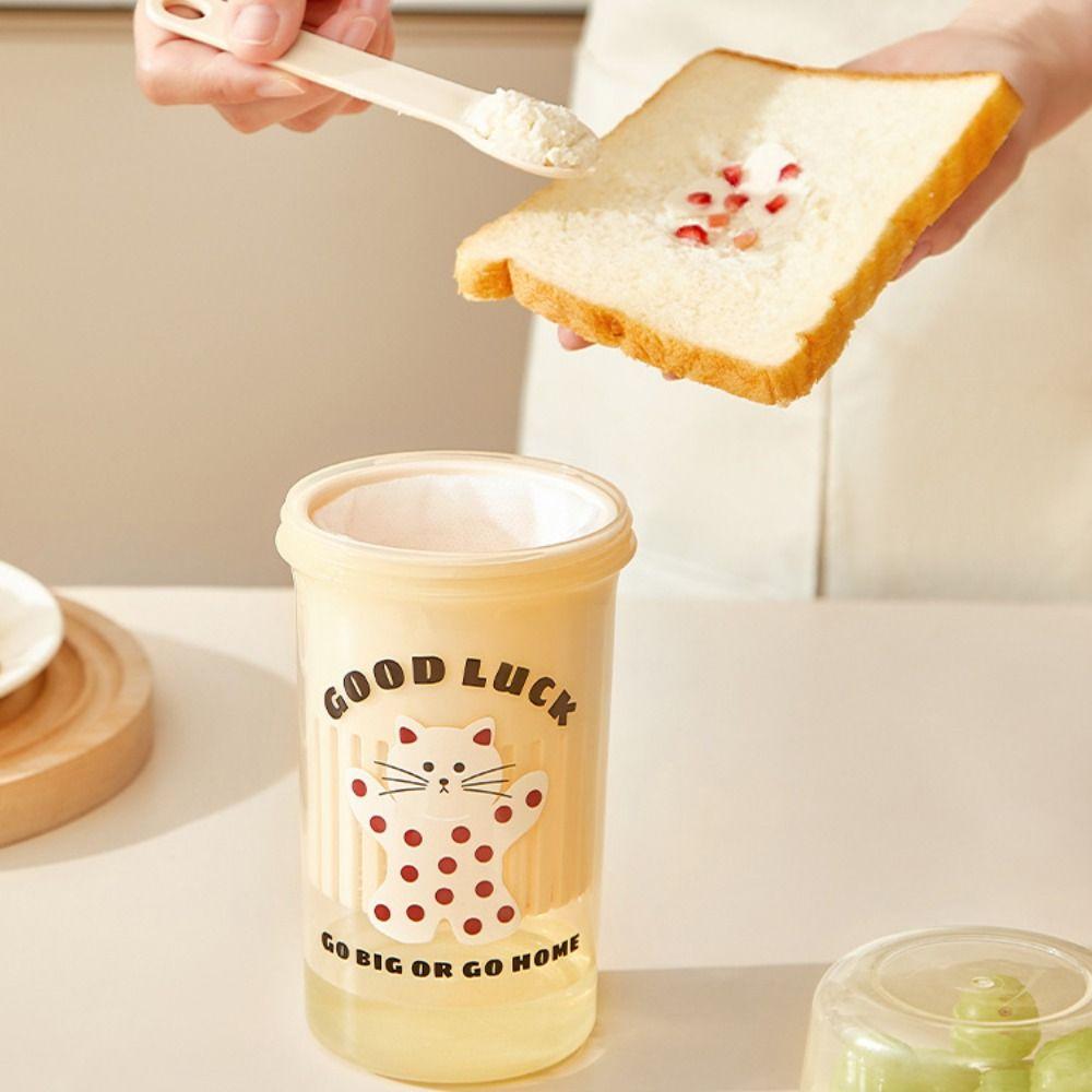 With Lid And Spoon Yogurt Filter Strainer Portable Yogurt Maker New Breakfast Oatmeal Container