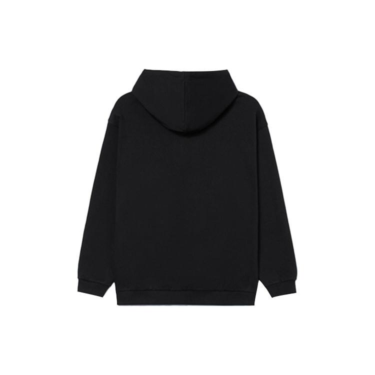 Li-Ning Box Logo Hoodie 'Black' Men's AWDR729-3