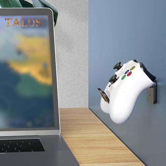 Game Controller Wall Mount Bracket with Anti-Slip Pads 2KG Load-capacity Simple Installation Game Controller Display Rack for Switch