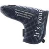 VALIANT Headcover EMBLEM COLLECTION Emblem Collection Putter Cover A-023 NAVY×WHITE Navy×White