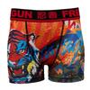 Graphic Pattern Boxer with Tiger Illustration Men