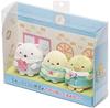 Sumikko Gurashi Certification Commemorative Hand-Held Plush Toy Set: Polar Bear, Penguin, and Tapioca Sumikko Shop Exclusive