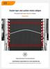 Удобное складное кресло-шезлонг из ротанга для дома и балкона