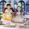30Cm Bjd Dolls Princess Full Set 1/6 Anime Bjd With Clothes 23 Joint Movable Body Dress Up Doll House Set Birthday Gifts Toys