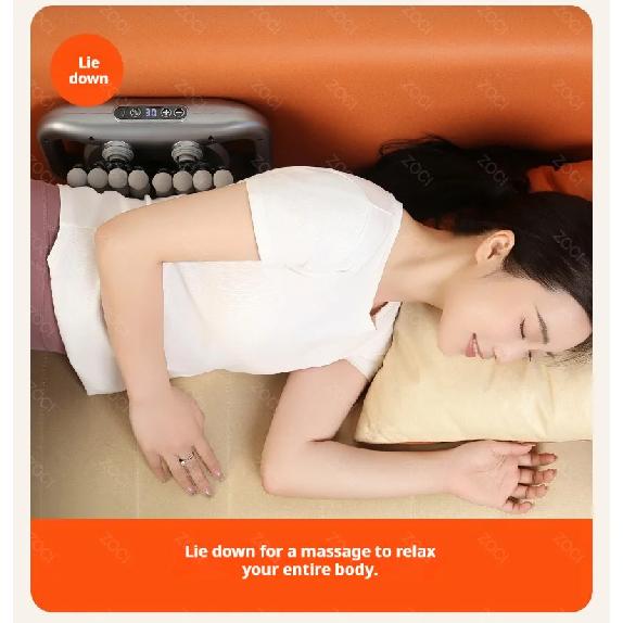 42 Head Massage Gun Professional Muscle Fascia Gun Powerful Vibration Deep Tissue Massager for Shoulder Waist Back Leg Body