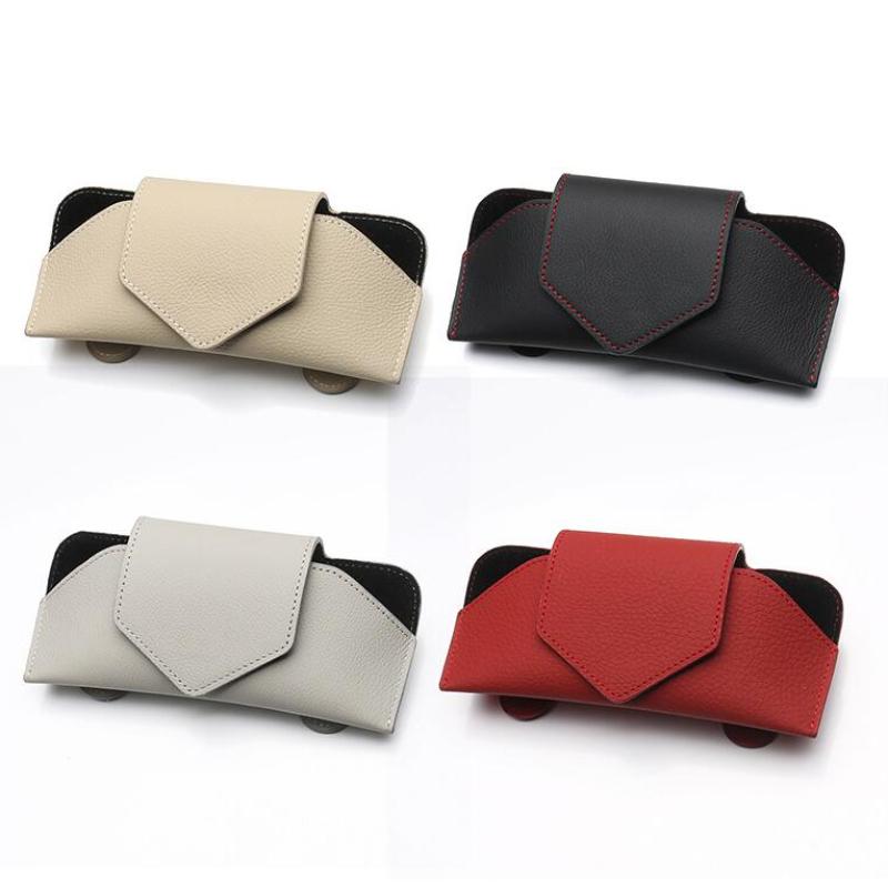 Чехол для автомобильных очков, авто солнцезащитный козырек, держатель для очков, зажим для солнцезащитных очков, держатель для карт, универсальный многофункциональный автомобильный чехол