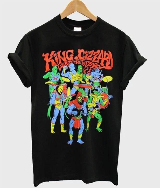 King gizzard and the lizard wizard t-shirt Gift Xmas ZL773