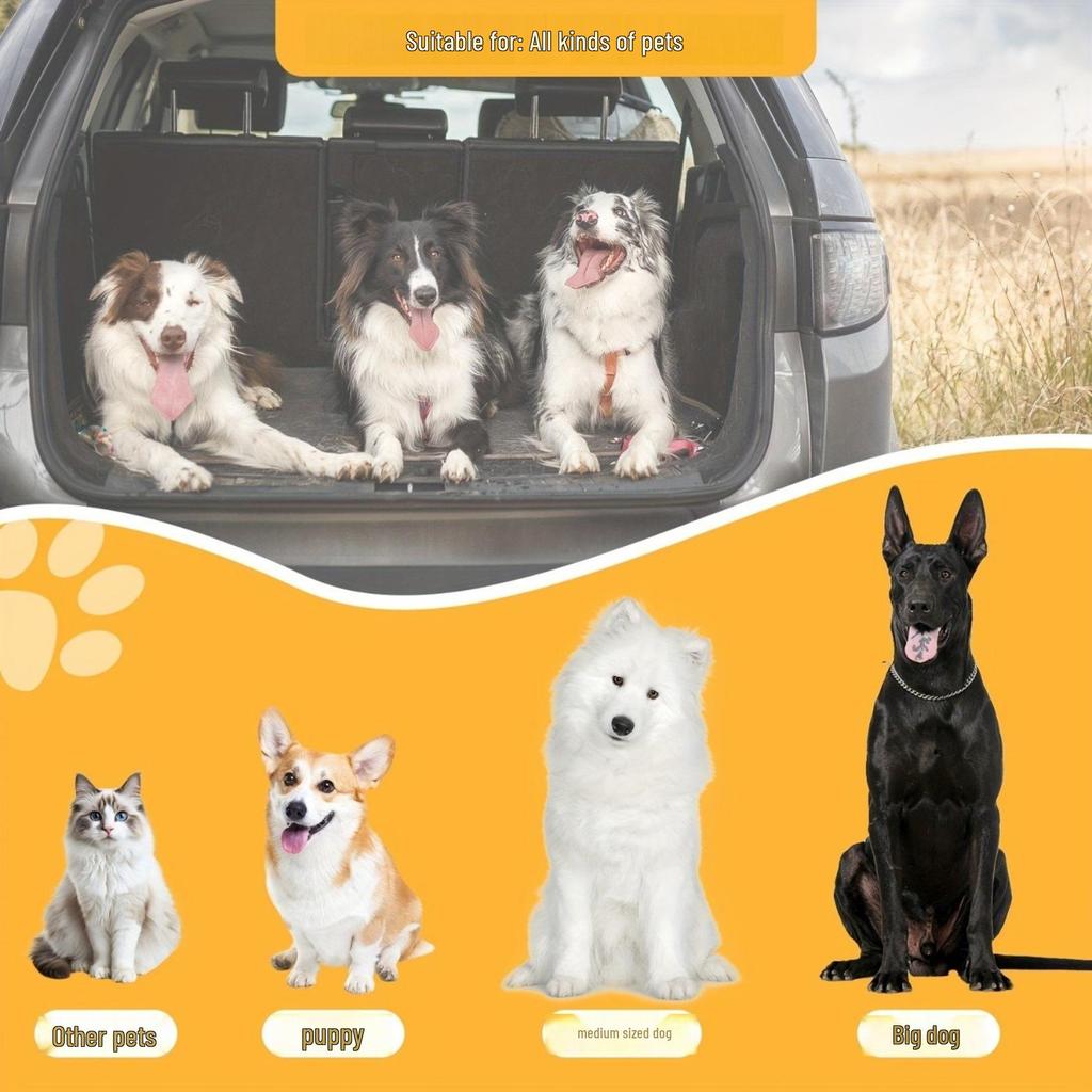 Retractable Dog Car Seat Belt & Leash - Multifunctional Pet Safety Rope