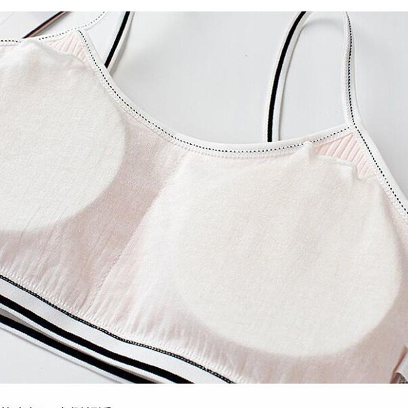 Бюстгальтер для девочек подросткового возраста, детский жилет, дышащее нижнее белье, топы без рукавов для девочек, бесшовные моющиеся бюстгальтеры с мягкой подкладкой для подростков