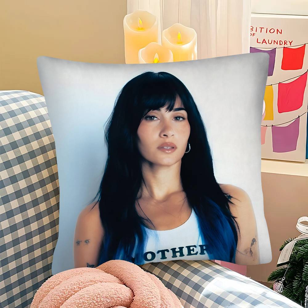 pc AAitana Cuarto Azul Pillow Case Fashion Square Pillowcase Bedroom Sofa Room Ins Decoration Leisure