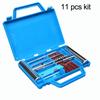 11pcs Car Van Motorcycle Bike Emergency Heavy Duty Tubeless Tire Puncture Professional Repair Kit Plug Set Tyre Repair Kit