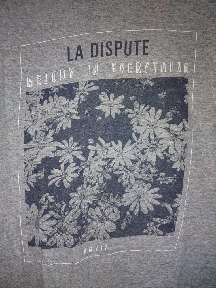La Dispute flowers Sport Gray Хлопок Все размеры S-5XL Футболка HS92 Унисекс Футболка