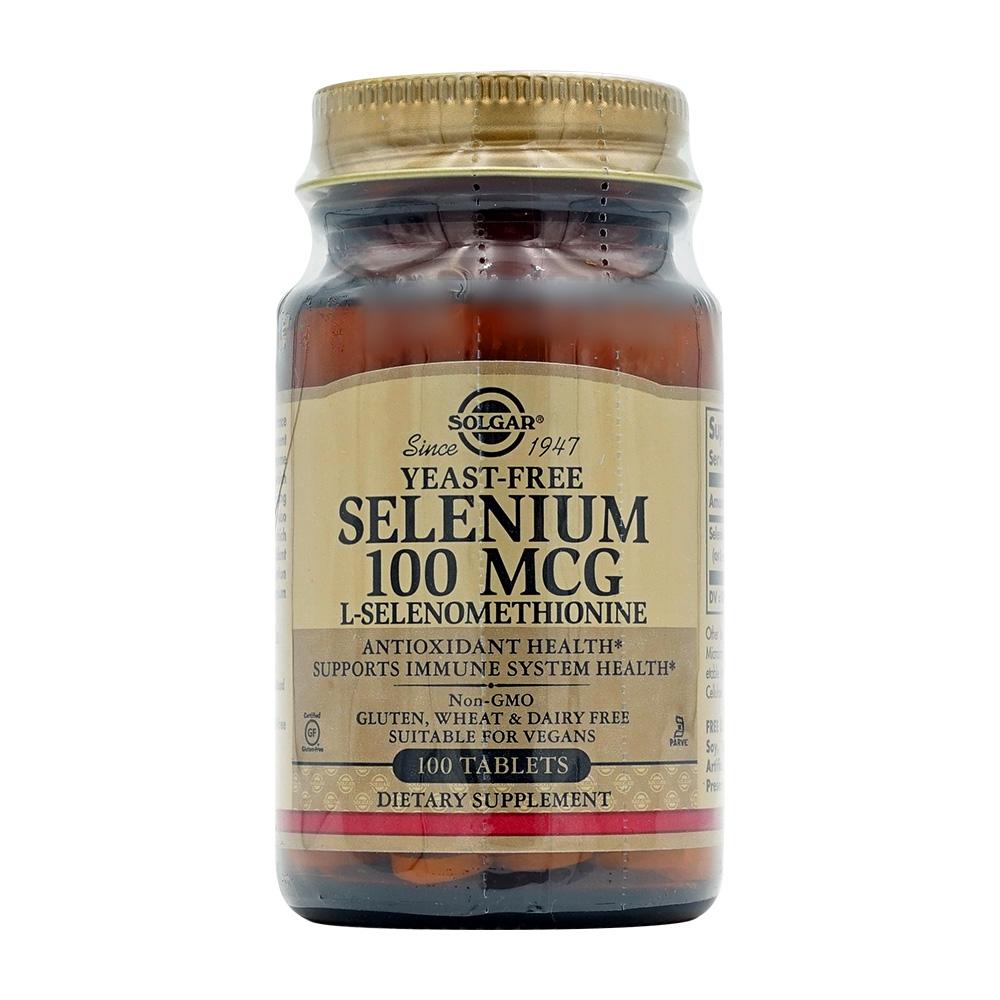 Yeast-Free Selenium 100 Mcg, 100 Tablets