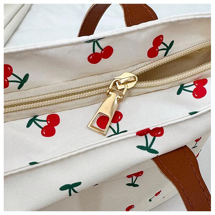 Trendy Women's Versatile Large-Capacity Print Tote Bag