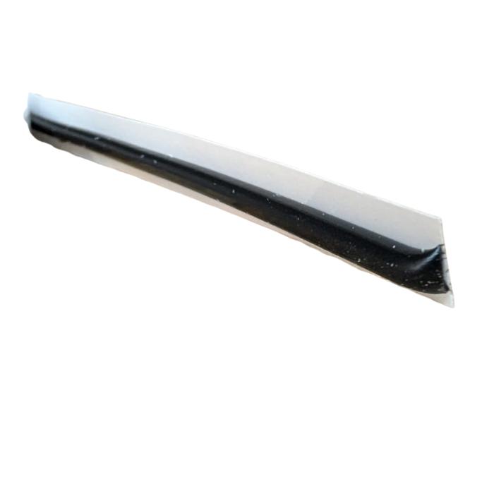 Butyl Cord 4.1 , 12 , Black, Self-Adhesive, Waterproof And Vapor-Tight, On Silicone Paper