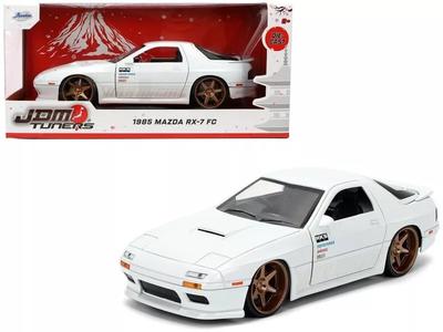 JADA TOYS Mazda FC3S 1985 Белый JDM Tuners 35955 1/24 RX-7 [Товар]