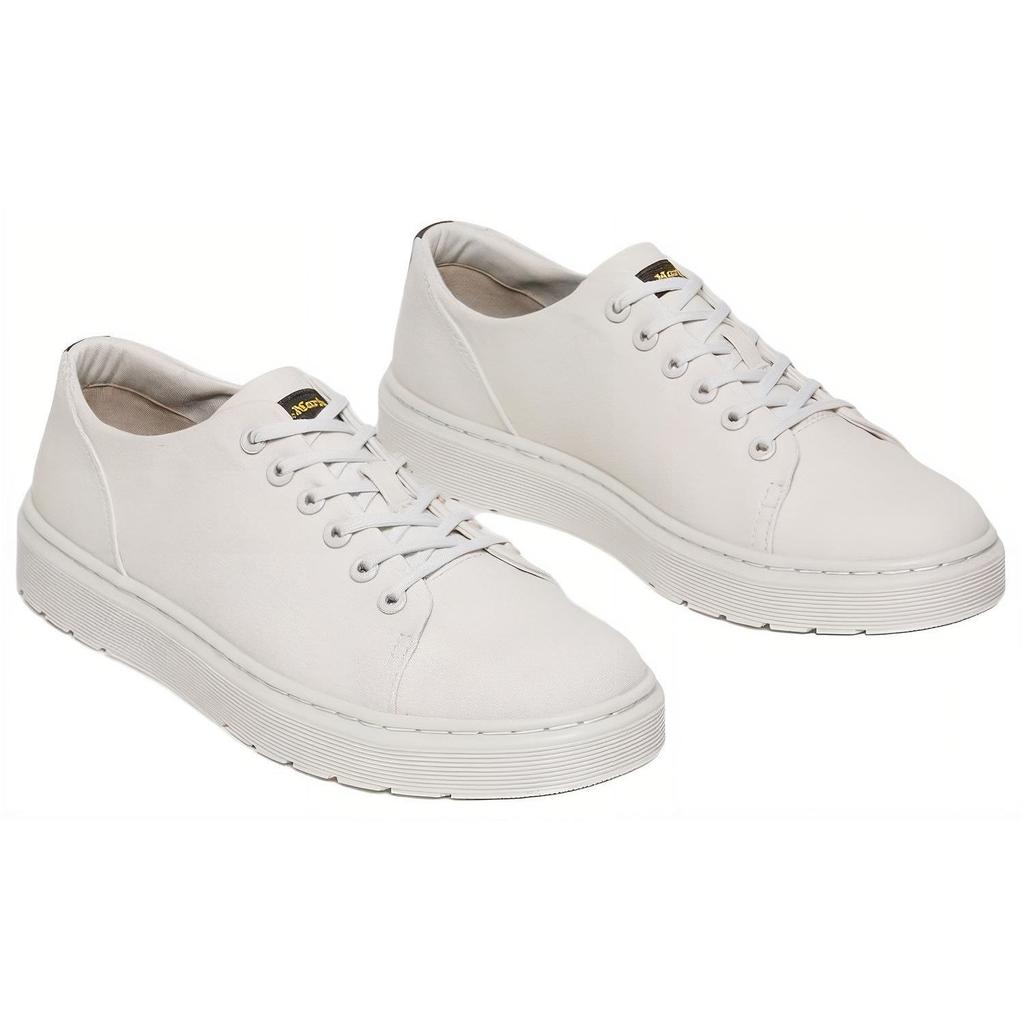 Dr. Martens Leather Comfortable Versatile Low-Top Sneakers Unisex sneakers White 31661224