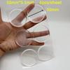1 Sheet Clear Soft Silicone Door Stopper Bumper Mute Stickers Wall Protection Muffler Pad Door Stopper Furniture Anti-crash Pad