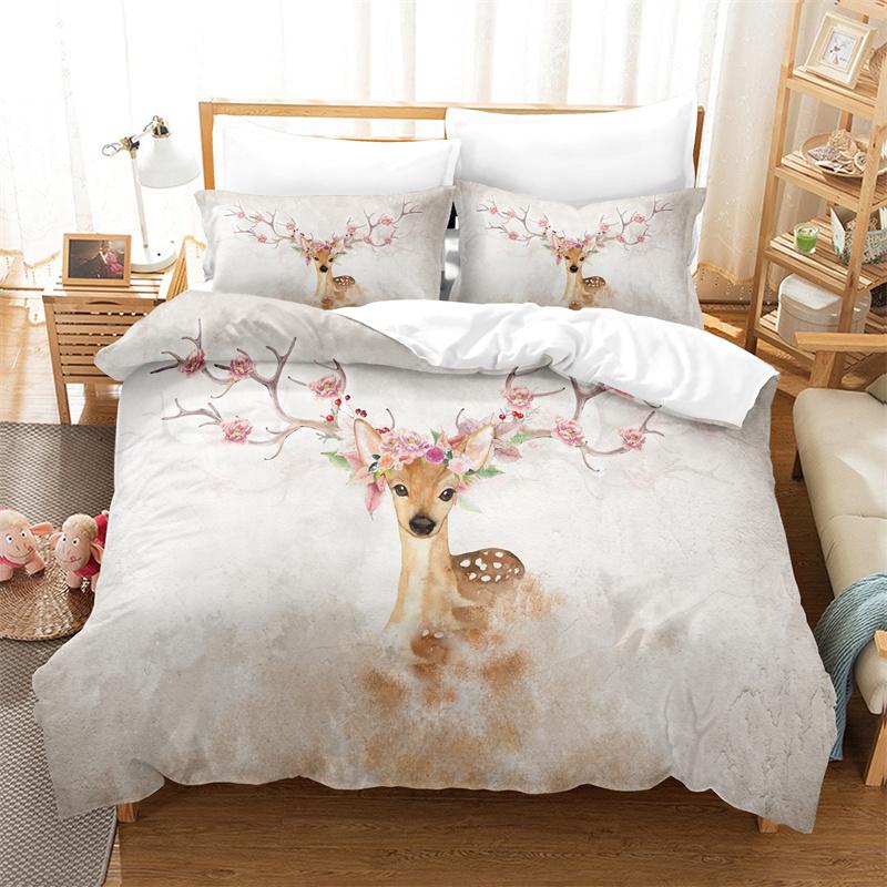 Lovely Animal Bedding Collection Animal Theme Duvet Cover Collection Fashion Duvet Cover ChildrenS Bedroom Cartoon Duvet Cover Bedding Collection