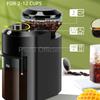 500RPM Auto Burr Coffee Mill 2-12 Cup Setting Detachable Stainless Steel Electric Crinder Clean for Home Barista Coffee Lovers
