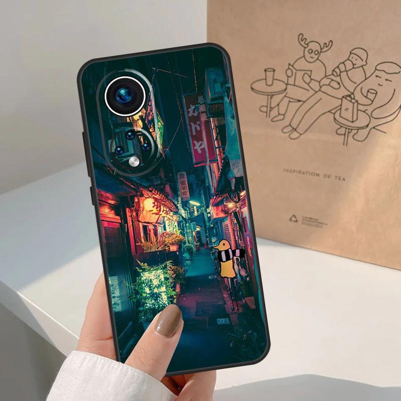 Чехол Oyasumi Punpun для Honor Magic 7 Lite 5 6 8 Pro Honor 400 200 Pro X9c X9b X9a X8a X8b 50 70 90