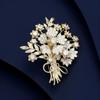 Fashion Atmospheric Fortune Tree Brooch High-end Women's Versatile Luxury Decorative Pin Fixed Clothes Corsage Suit Accessories
