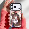 Мультяшный чехол для телефона Hu Tao Genshin Impact для iPhone 17 16 15 14 13 Pro Max Задняя крышка для 12 11 Pro Coque