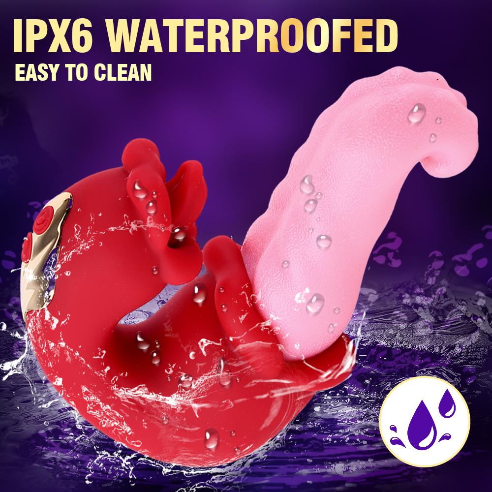 Vibrator Adult Sex Toys for Women 3 In 1 Tongue Thrusting Vibrators Dildo Sex Toys Adult Sex Toys Games for Couples