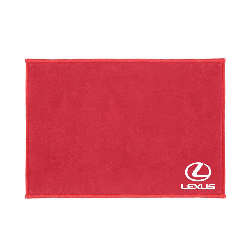 For Lexus LS LC RZ IS350 ES300 GS350 CT200h GX460 LX570 RX500h Car Logo Cleaning Drying Cloth Wash Towel Soft Double Layer Rags