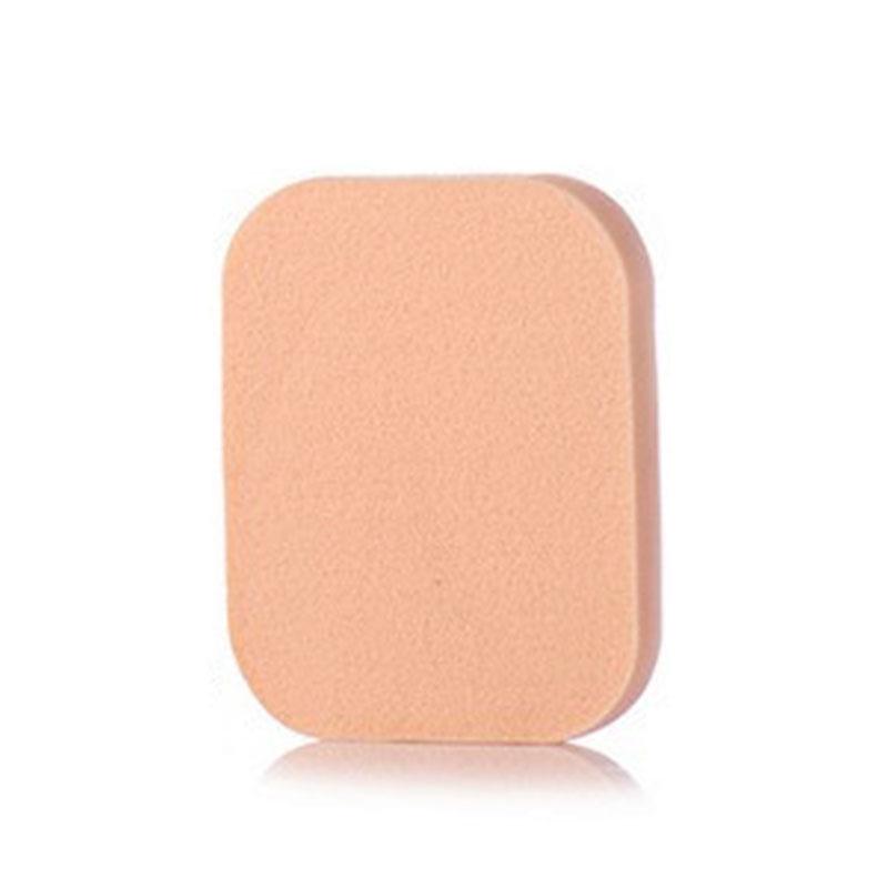Studio Dual-User Latex Cotton Powder Puff - Маленький квадратный и круглый косметический инструмент для красоты