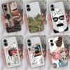 Чехол для телефона для OPPO Reno10 Realme C53 Narzo N53 A38 A79 A98, модная сумка для телефона для мальчиков и девочек, мягкий силиконовый противоударный матовый прозрачный чехол для OPPO