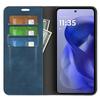For Motorola Moto G Power (2025) Case Skin Touch Leather Wallet Phone Cover