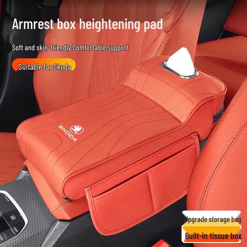 Подлокотник с ящиком для хранения для Skoda Octavia, Superb, Rapid, Kamiq