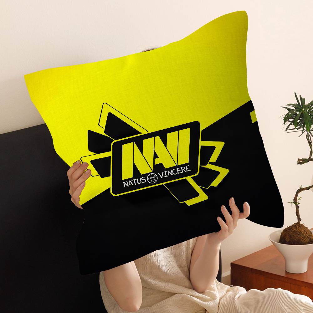 Navi Natus Vincere Lucky Dragon Pillow Cover Sofa Cushion Cover Home Room Decoration Children Gift