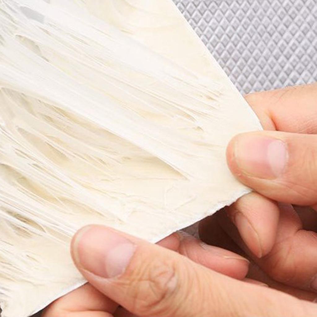 Butyl Rubber Tape Aluminum Foil Waterproof Tape Hose Glass Repair Elastic Sticker Prevent Leakage Super Repair for Nano