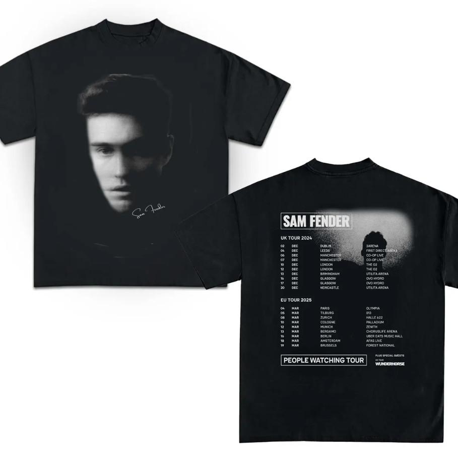 Sam Fender Concert Unisex Shirt Adult Cotton Tee BT462