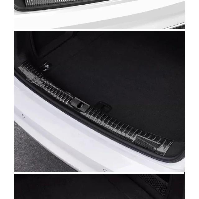 Trunk Bumper for Kia KX3 Seltos SP2C 2020 2021 2022 2023 2024 Car Accessories Rear Fender Protector Cover Sticker Decoration